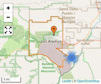 Area schools map